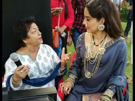 सरोज खान के निधन से भावुक हुईं कंगना रनौत- मणिकर्णिका के सेट से तस्वीर साझा कर दी श्रद्धांजलि