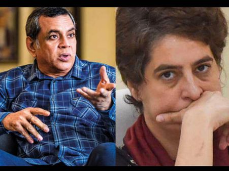 'पोती ने दादी की नाक कटवा दी'- अभिनेता परेश रावल ने प्रियंका गांधी पर इसलिए कसा तंज