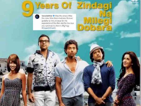 ज़िंदगी ना मिलेगी दोबारा के 9 साल, फरहान ने किया याद - शाहरूख, ऋतिक और ये एक्टर था ओरिजिनल कास्ट