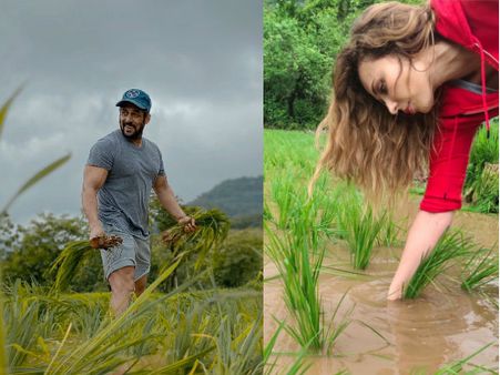 फार्महाउस में सलमान खान और यूलिया वंतूर ऐसे कर रहे हैं मॉनसून का स्वागत- देंखे तस्वीरें