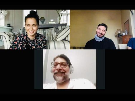 कंगना रनौत ने शुरु की अपनी एक्शन फिल्म 'धाकड़' की तैयारी, टीम ने शेयर की तस्वीर