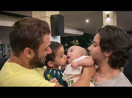 सलमान खान ने नन्ही आयत पर लुटाया प्यार-आहिल का रिएक्शन तो आप देखते ही रह जाएंगे PIC