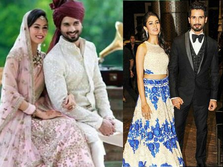 शाहिद कपूर-मीरा राजपूत की वेडिंग एल्बम, ग्रैंड रिसेप्शन में पहुंचे थे ये स्टार्स-RARE PICS