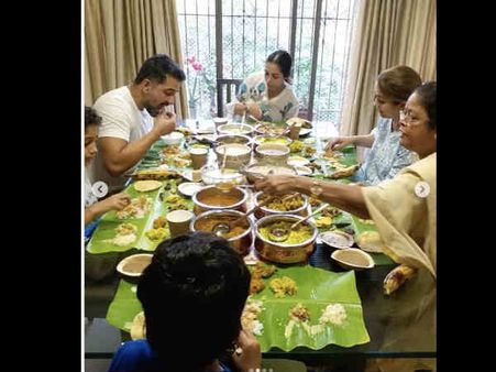 मलाईका और अमृता ने परिवार के साथ मनाया ओणम, देखिए बेहद प्यारी तस्वीरें