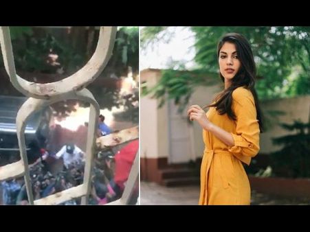 राहत: मुंबई पुलिस ने दी रिया चक्रवर्ती को सुरक्षा,CBI की दूसरे दिन भी पूछताछ जारी