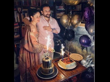 सैफ अली खान का 50वां जन्मदिन - सारा - इब्राहिम - तैमूर का बेहद प्यारा गिफ्ट, देखिए तस्वीरें