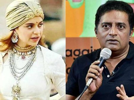 'अगर कंगना खुद को लक्ष्मीबाई समझती हैं तो आमिर 'मंगल पांडे' और दीपिका 'पद्मावती' हैं'- प्रकाश राज