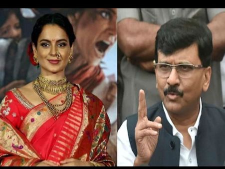 शिवसेना नेता संजय राउत के बिगड़े बोल, कंगना रनौत को कहा 'हरा**खोर', बॉलीवुड बोला- 'तुरंत मांगे माफी'