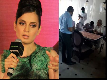 शिवसेना से तकरार: कंगना रनौत के मुंबई ऑफिस में BMC की रेड, कहा- जबरन घुसे, ऑफिस तोड़ने की तैयारी