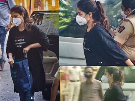 तीसरे दिन NCB ऑफिस पहुंची रिया चक्रवर्ती, ड्रग्स मामले में पूछताछ Pics-हो सकती गिरफ्तारी !