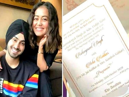 नेहा कक्कड़ की शादी का कार्ड वायरल, रोहनप्रीत संग शादी पर चर्चा- वायरल पोस्ट!