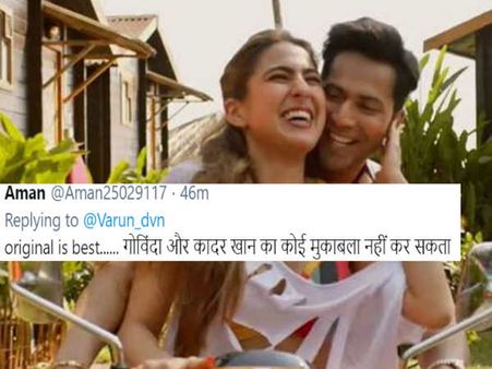 ट्रेलर रिलीज होते ही ट्रोल हुए वरुण धवन और सारा अली खान, फैंस बोले 'कुली नंबर 1 मतलब गोविंदा'