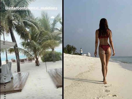 दिशा पटानी की वायरल Bikini Pics, टाईगर श्रॉफ के साथ कर रही हैं प्राईवेट हॉलीडे?