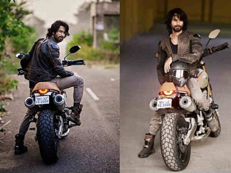 जर्सी से सामने आया शाहिद कपूर का नया लुक, बेहद कूल Biker