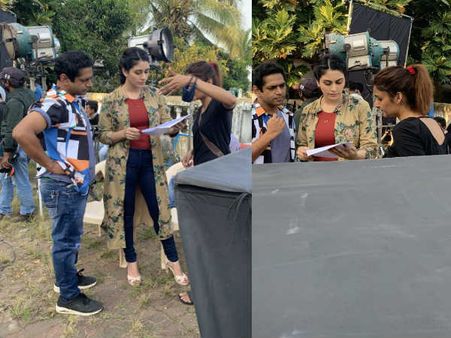 गोवा में फिल्म की शूटिंग करतीं स्पॉट की गईं वरीना हुसैन, लग रहीं हैं काफी खूबसूरत