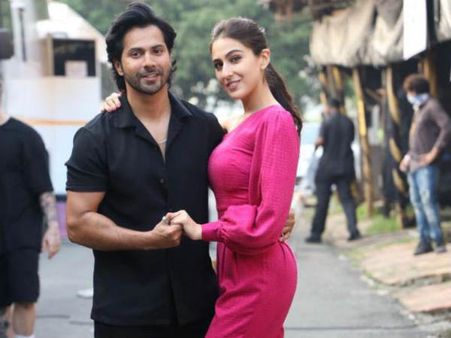 'कुली नंबर 1' की शूटिंग के दौरान सारा अली खान को पड़ी थी डेविड धवन से डांट- वरुण थे वजह!