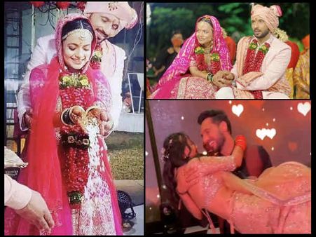 कोरियोग्राफर पुनीत पाठक की Wedding Pics, गर्लफ्रेंड के साथ किया कुछ कुछ होता है पर डांस