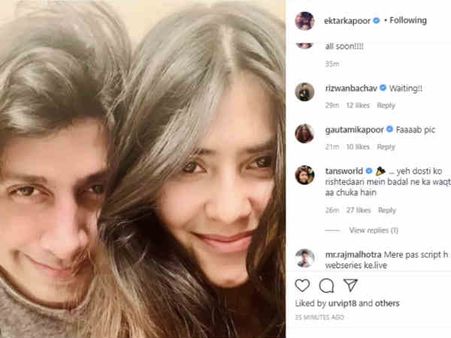एकता कपूर ने मिलवाया बेहद खास दोस्त से, फैन्स ने पूछा - शादी कब है?