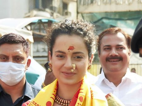 मुंबई आते ही कंगना रनौत ने किया मुंबा देवी- सिद्धिविनायक मंदिर के दर्शन, बोला- अब सुरक्षित हूं