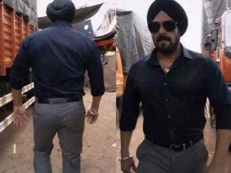 First Look: महेश मांजरेकर की फिल्म अंतिम से सलमान खान का सिख ऑफिसर लुक