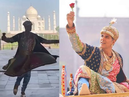 ताजमहल के सामने सूफी अंदाज में झूमते नजर आए अक्षय कुमार, वीडियो साझा कर लिखा ये कैप्शन