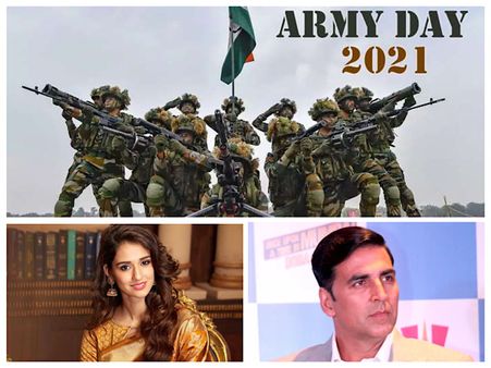 Army Day 2021- अक्षय कुमार और दिशा पटानी समेत इन सितारों ने दी आर्मी डे की बधाई