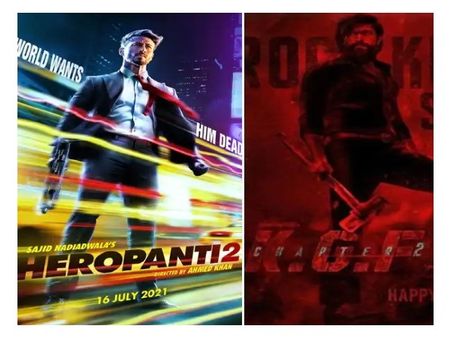 यश की केजीएफ 2 की रिलीज डेट देख टाइगर श्रॉफ की हीरोपंती को झटका,Big Clash से घबराहट !