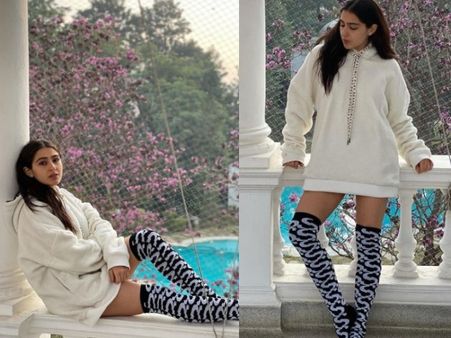 सारा अली खान ने विंटर लुक से चुराया फैंस का दिल, इंस्टाग्राम पर साझा की हॉट तस्वीर