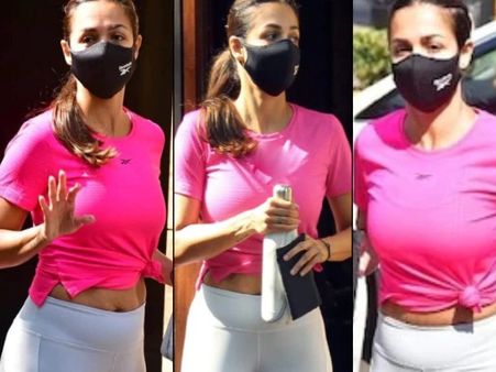 मलाइका अरोड़ा ने जिम वियर में फ्लॉन्ट किए स्ट्रेच मार्क्स, हुईं ट्रोल- PICS