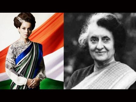 इंदिरा गांधी के लुक में कंगना रनौत की तस्वीरें वायरल, हूबहू पूर्व प्रधानमंत्री की तरह आ रहीं नजर