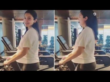 प्रेग्नेंसी में अनुष्का शर्मा ने जिम में किया ऐसा वर्कआउट, VIDEO इंटरनेट पर तेजी से वायरल