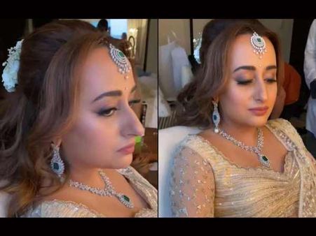 वरुण धवन की दुल्हनिया नताशा दलाल का मेकअप VIDEO वायरल- शादी के लिए यूं किया गया था तैयार