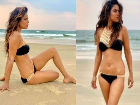 नागिन फेम निया शर्मा ने दिखाया कातिलाना अंदाज, खुद ने कर डाली इतनी बोल्ड फोटोज शेयर