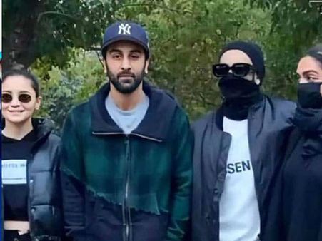 आलिया-रणबीर, दीपिका-रणवीर चारों ने एन्जॉय की रणथंभौर ट्रिप- सामने आई फोटोज