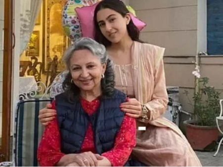 दादी शर्मिला टैगोर की फिल्मों पर सारा अली खान ने कहा, 'यकीन नहीं होता कि वो मेरी दादी हैं'