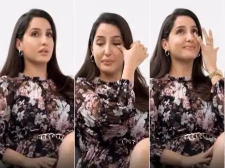 बॉलीवुड स्ट्रगल को याद कर बुरी तरह रोईं नोरा फतेही, 