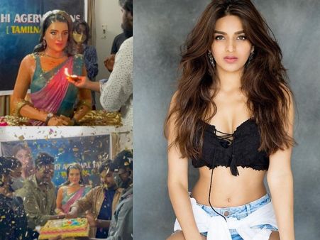 एक्ट्रेस निधि अग्रवाल का फैंस ने बनवाया मंदिर, दूध से नहलाई जा रही मूर्ति- PHOTOS धड़ल्ले से वायरल