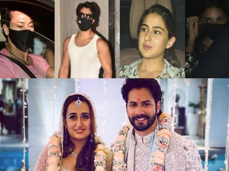 नताशा संग शादी करने के बाद वरुण धवन ने रखी पहली पार्टी, सारा, अर्जुन, मलाइका, टाइगर समेत पहुंचे दोस्त-PICS