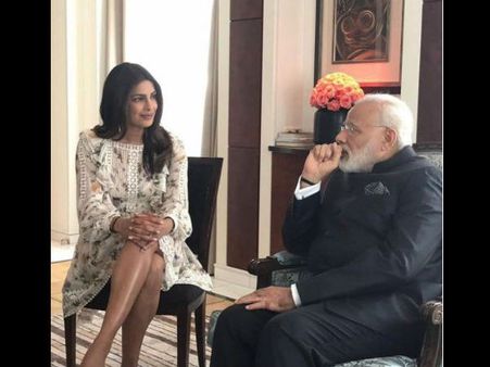 जब प्रधानमंत्री नरेन्द्र मोदी से मिलने पहुंची थीं प्रियंका चोपड़ा, हुआ था खूब विवाद- अब दिया जवाब