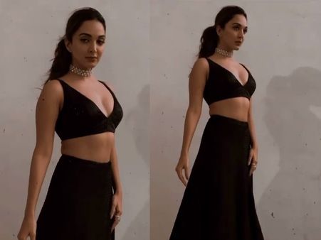 कियारा आडवाणी ने शेयर किया HOT फोटोशूट वीडियो, ग्लैमरस अंदाज-PICS