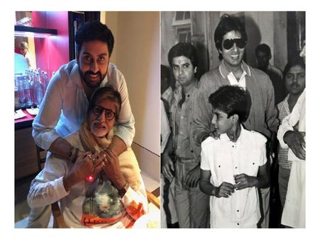 बेटे अभिषेक बच्चन के जन्मदिन पर अमिताभ बच्चन ने लुटाया प्यार- वो मेरा हाथ पकड़कर रास्ता दिखाता है