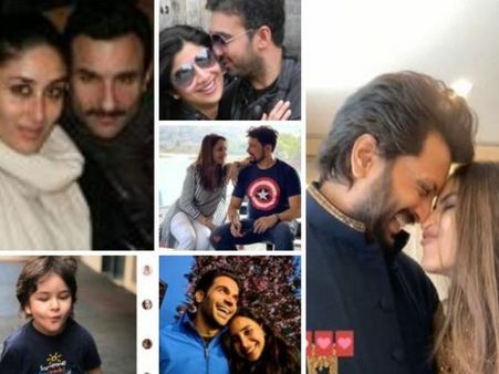 बॉलीवुड कपल्स ने यूं मनाया वैलेेंटाइन्स डे 2021: बिपाशा - करण ने काटा केक तो माधुरी ने कहा थैंक यू