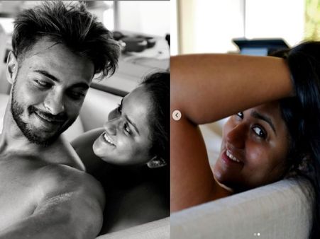 सलमान खान की बहन अर्पिता खान ने पति आयुष शर्मा के साथ शेयर की बोल्ड तस्वीर- फैंस ने कहा, हॉट कपल