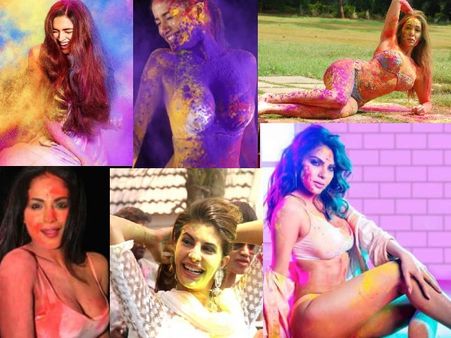 HOLI 2021: बॉलीवुड एक्ट्रेसेज की सेक्सी होली,जब बोल्ड हसीनाओं ने लगाई पानी में आग- PICS को देख होश उड़ जाएंगे