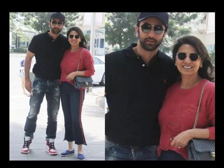 बेटे की फोटो के साथ मां नीतू कपूर ने बोला रणबीर कपूर कोरोना पॉजिटिव- वो दवा पर है,क्वारंटीन है