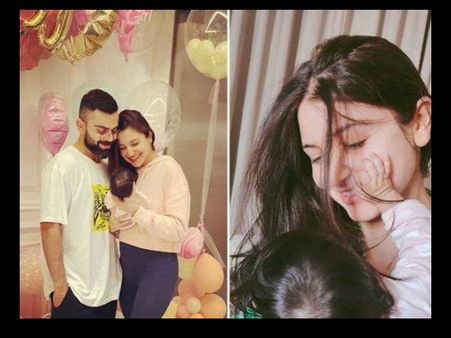 टीम इंडिया के होटल के कमरे के बाहर दिखा अनुष्का शर्मा-विराट की बेटी का नेम प्लेट, फोटो पर उठा सवाल