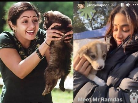 Pic of The Day: जान्हवी कपूर ने रिक्रिएट किया श्रीदेवी की सदमा का हरिप्रसाद सीन, फैन्स हुए इमोशनल