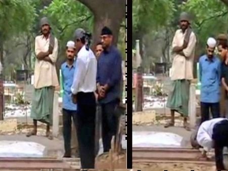 Pics of the Day: माता - पिता की कब्र पर पहुंचे शाहरूख खान, आज भी पहनते हैं तस्वीर वाली तावीज़