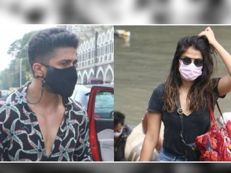 साकिब सलीम के साथ रिया चक्रवर्ती की PHOTOS वायरल, अलीबाग से पार्टी करके लौटीं !