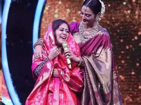इंडियन आइडल शो में फिसली रेखा की जुबान, शादीशुदा आदमी के प्यार में पागल वाले सवाल पर दिया जवाब